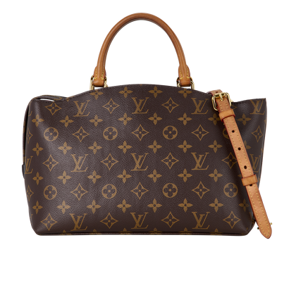 Petit Palais Tote Bag, £950, Handbags, Brown, Canvas, Front view